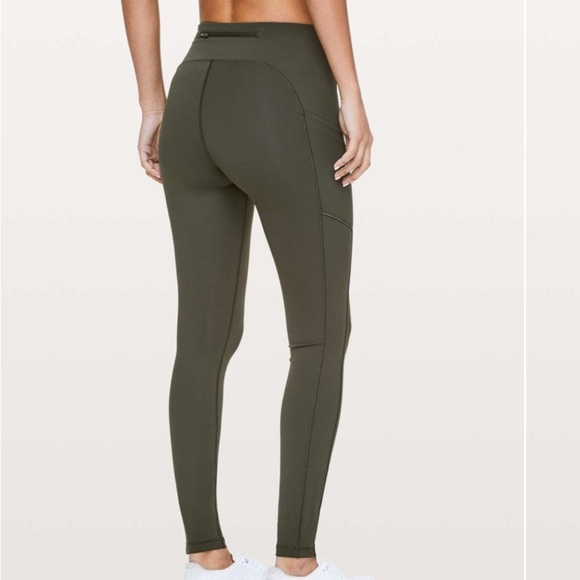 Lululemon Speed Up Tight *Full-On Luxtreme 28"
Dark Olive (Second Release) - Picture 3 of 9